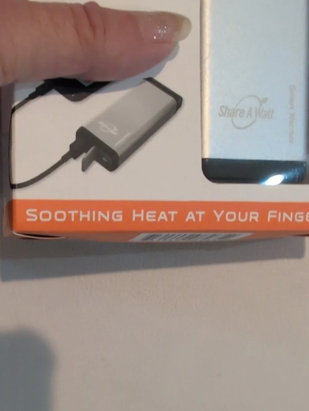 Smart Warmer 2000 Portable Hand Warmer & Charger - Silver